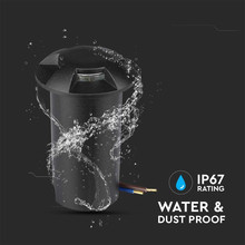 LED Осветление За Стъпала 1W 3000K Четирипосочно Черно Тяло SKU 211470 V-TAC