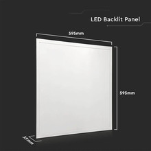 LED Панел 36W 4000К 595x595mm 120 лумна на ват сет от SKU 216706 V-TAC