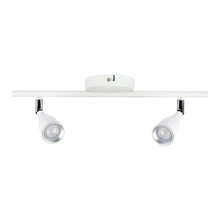 Аплик за стена 9W 3000К Двоен Спот Бяла SKU 218266 V-TAC