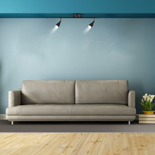 Аплик за стена 9W 4000К Двоен Спот Черна SKU 218269 V-TAC