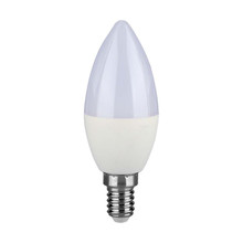 LED Bulb - 2.9W E14 Plastic Candle 6400K