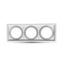 SKU 35771 3xAR111 Тяло За Вграждане Релеф Бяло Тяло с марка V-TAC