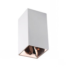 SKU 8587 GU10 Корпус Квадрат Бяло + Розово Злато с марка V-TAC