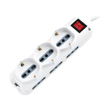 SKU 8735 1.5M MULTIPLE SOCKET WITH SWITCH (POLYBAG+CARD) 3X2 PIN с марка V-TAC