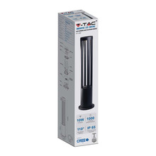 LED Стенна Лампа 10W 5000K 80см Черно Тяло SKU 128333 V-TAC