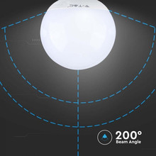 LED Крушка E27 22W 4000K G120 120 лумена на ват SAMSUNG ЧИП SKU 2120022 V-TAC