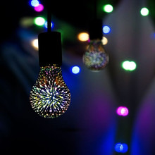 LED Крушка Е27 3W 3000K A60 3D Филамент SKU 212704 V-TAC