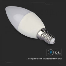 LED Крушка E14 4.5W A60 RGB + 3000K + 6000K Смарт WIFI SKU 212754 V-TAC