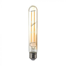 LED Bulb - 6W T30 E27 Filament Amber 2200K