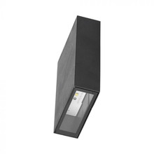 4W LED Wall Light Black 3000K