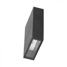 4W LED Wall Light Black 6500K
