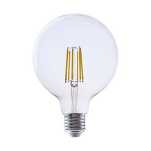 LED Bulb - 4W  Filament E27 G125 Clear Cover 4000K