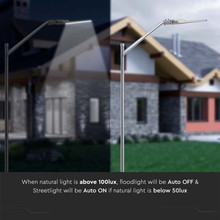 LED Street Light SAMSUNG CHIP Sensor - 100W 6400K 120 LM/W