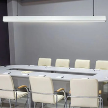 LED Линейно Осветление SAMSUNG ЧИП - 40W Висящо Бяло Тяло 4000К 1200x50x65mm SKU 21383 V-TAC