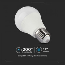 LED Крушка Е27 8.5W А60 RGB+3000K Димираща с Дистанционно SKU 2925 V-TAC