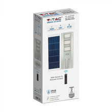 Соларна улична лампа 40W 6400К SKU 6758 V-TAC