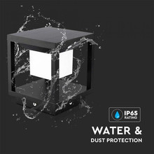 LED Соларен Стълб Черен 3000К SKU 6805 V-TAC