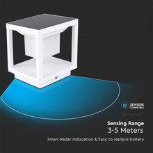 LED Соларен Стълб Бял 3000К SKU 6806 V-TAC