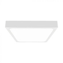 Плафон за таван 24W 3000К IP44 Квадрат Бяла Рамка SKU 7627 V-TAC