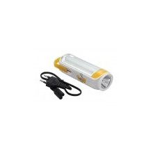 LED къмпинг лампа 03 с вградена Презареждаема батерия жълто/бяла 5000370 VITO