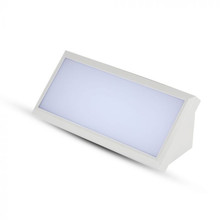 12W LED Landscape Outdoor Soft Light-Medium 3000K White Body IP65