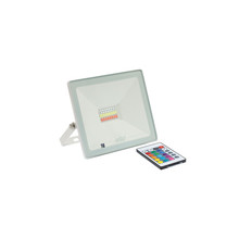 LED прожектор 20W 1000Lm RGB+Бала Светлина ДИМИРУЕМ IP65 с Дистанционно и Програми 3022430 VITO