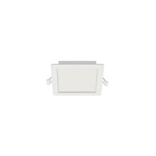 LED SQUARE PANEL DOWNLIGHT RECESSED ERIKA-S 115x115x31mm 9W 873Lm 4000K (NATURAL WHITE) WHITE