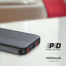 Външна Батерия Бързо Зареждане Черна 10000mAh SKU 7831 V-TAC