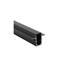 MAGNETIC TRACK LINE RECESSED MOUNTED MAGNA-S20 2M 53x26mm 48V BLACK