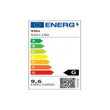 LED лента 12V 3000k 120 диода на метър 2835 9,6 Wм IP20 5 метра ролка 5501190 VITO