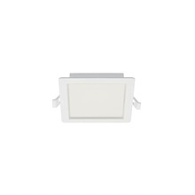 LED SQUARE PANEL DOWNLIGHT RECESSED ERIKA-S 140x140x31mm 12W 1248Lm 6000K (COOL WHITE) WHITE