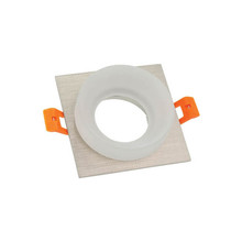 SPOT LIGHT FIXTURE RECESSSED MOUNTED DONNA 01 SQUARE GU10 92x92x45mm NICKEL