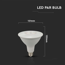 LED Крушка E27 12.8W 6400K PAR38 SAMSUNG ЧИП SKU 21152 V-TAC