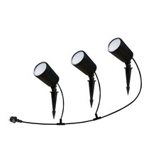 3*7W Смарт Тяло С Колче Черно RGB IP65 съвместима с Amazon Alexa And Google SKU 3015 V-TAC