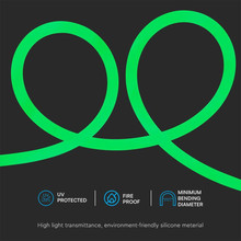 Neon Flex 12W Зелен SKU 6871 V-TAC