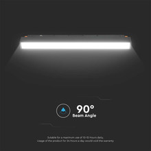 LED Магнитно Релсово SMART Tяло 12W Черно 3 in 1 SKU 6882 V-TAC