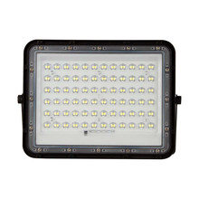 15W LED Соларен Прожектор 6400K Сменяема Батерия Черно Тяло SKU 7825 V-TAC