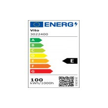 LED HIGHBAY TECHOLED X100 100W 10000Lm 5000K (WHITE) IP65 Φ235x85mm BLACK