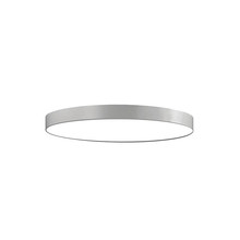 LED LINEAR FIXTURE DISC SURFACE MOUNTED OR PENDANT PROFILED-PR Φ600x80mm 50W 3000K (WARM WHITE) 7800Lm GREY
