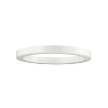 LED LINEAR FIXTURE RING SURFACE MOUNTED OR PENDANT PROFILED-PC Φ600x80x80mm 46W 6500K (COOL WHITE) 6348Lm WHITE