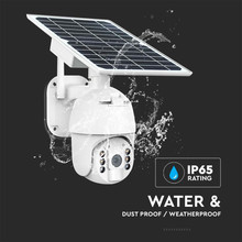 HD Соларна Смарт Камера със сензор WIFI Бяла SKU 11618 V-TAC