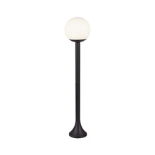 Stand Lamp  1*E27  Matt Black Opal Plastic C Ball