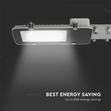 LED Улична Лампа 100W 4000K SAMSUNG ЧИП Сиво Тяло SKU 215291 V-TAC