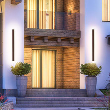 17W LED Wall Lamp Corten Body 4000K IP54