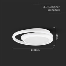 LED Осветител 24W Бял 4000К SKU 6995 V-TAC