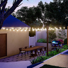 Соларна поредица от крушки 0.5W 3000K 12м с дистанционно SKU 7804 V-TAC