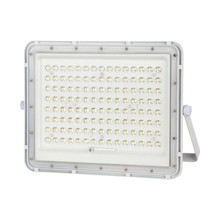 20W LED Соларен Прожектор 4000K Сменяема Батерия Бяло Тяло SKU 7846 V-TAC