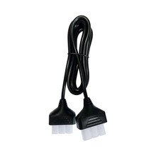 Power Cable With 2 Plugs Black 2M 3*0.75MMÂ²