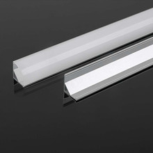 Алумунев профил за LED лента с дифузер 2000 на 15.8 на 15.8 мм SKU 10322 V-TAC