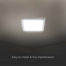 LED Панел 18W 6500К Кръг SKU 10500 V-TAC